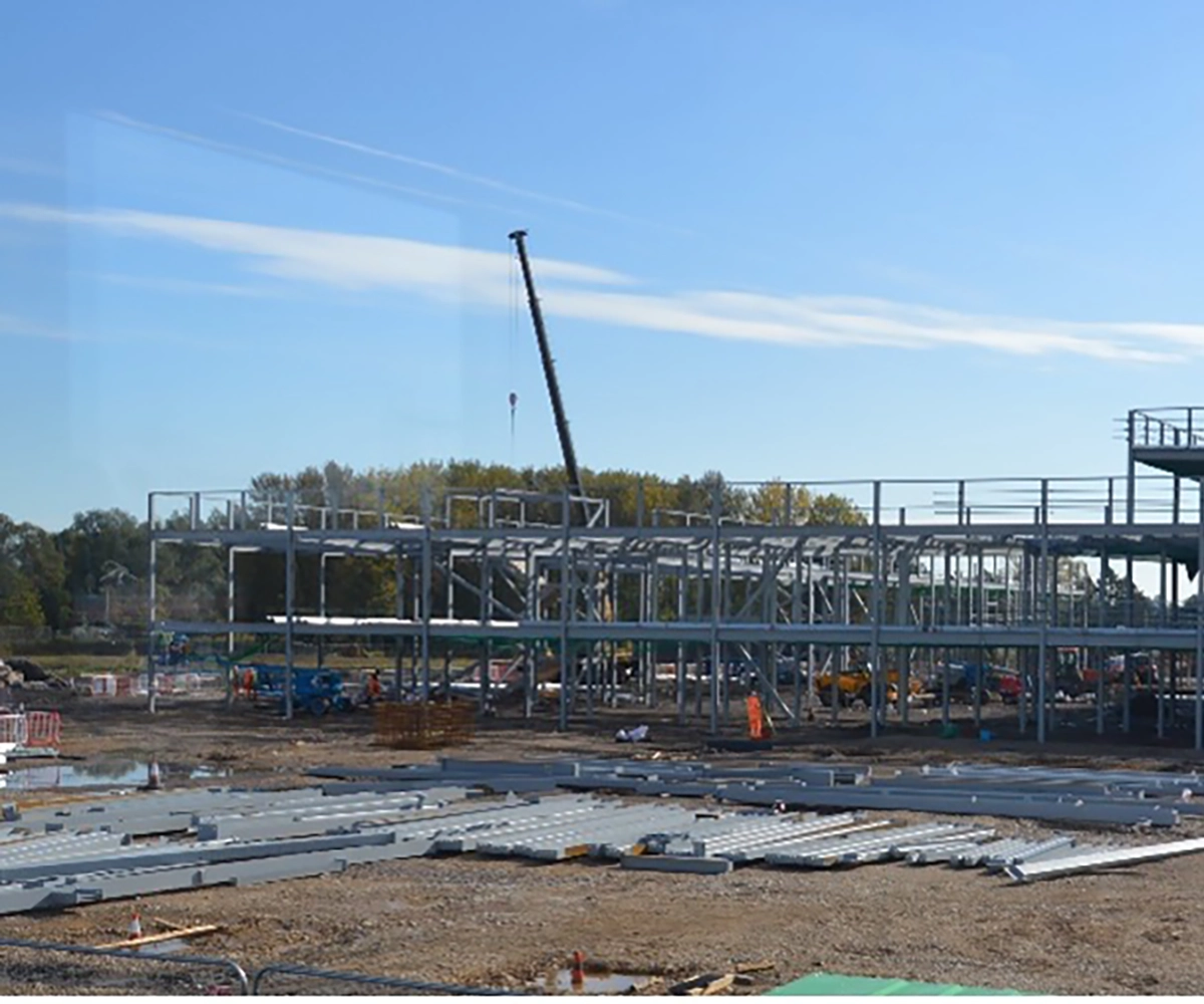 Rugeley Building Frame